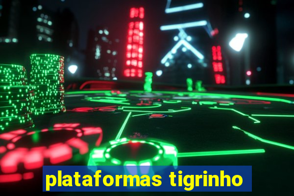 plataformas tigrinho